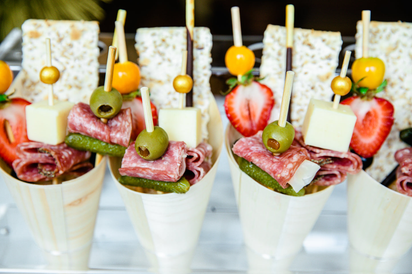 Charcuterie Cones (12 pieces)